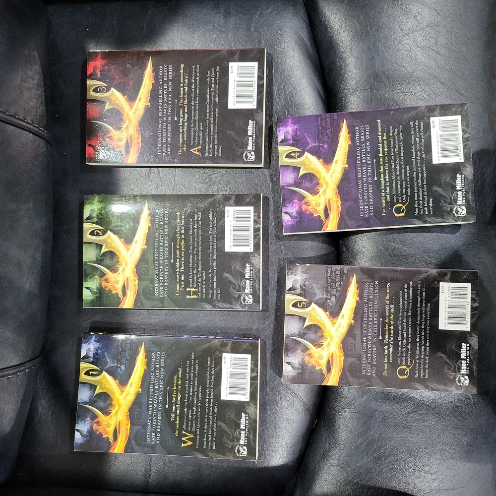 "The Impossible Quest" 5 Book Series Collection by Kate Forsyth - Picture 2 of 2